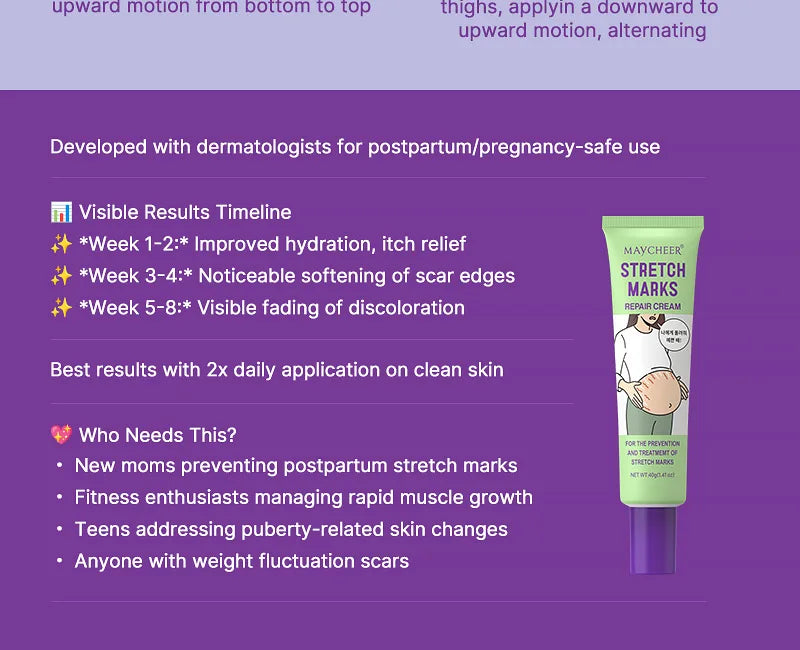 Maycheer Stretch Marks Repair Cream