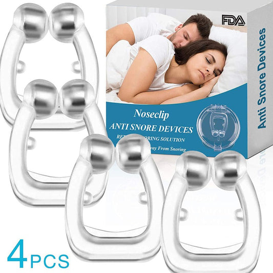 4 in 1 Silicon Anti Snoring Nose clip
