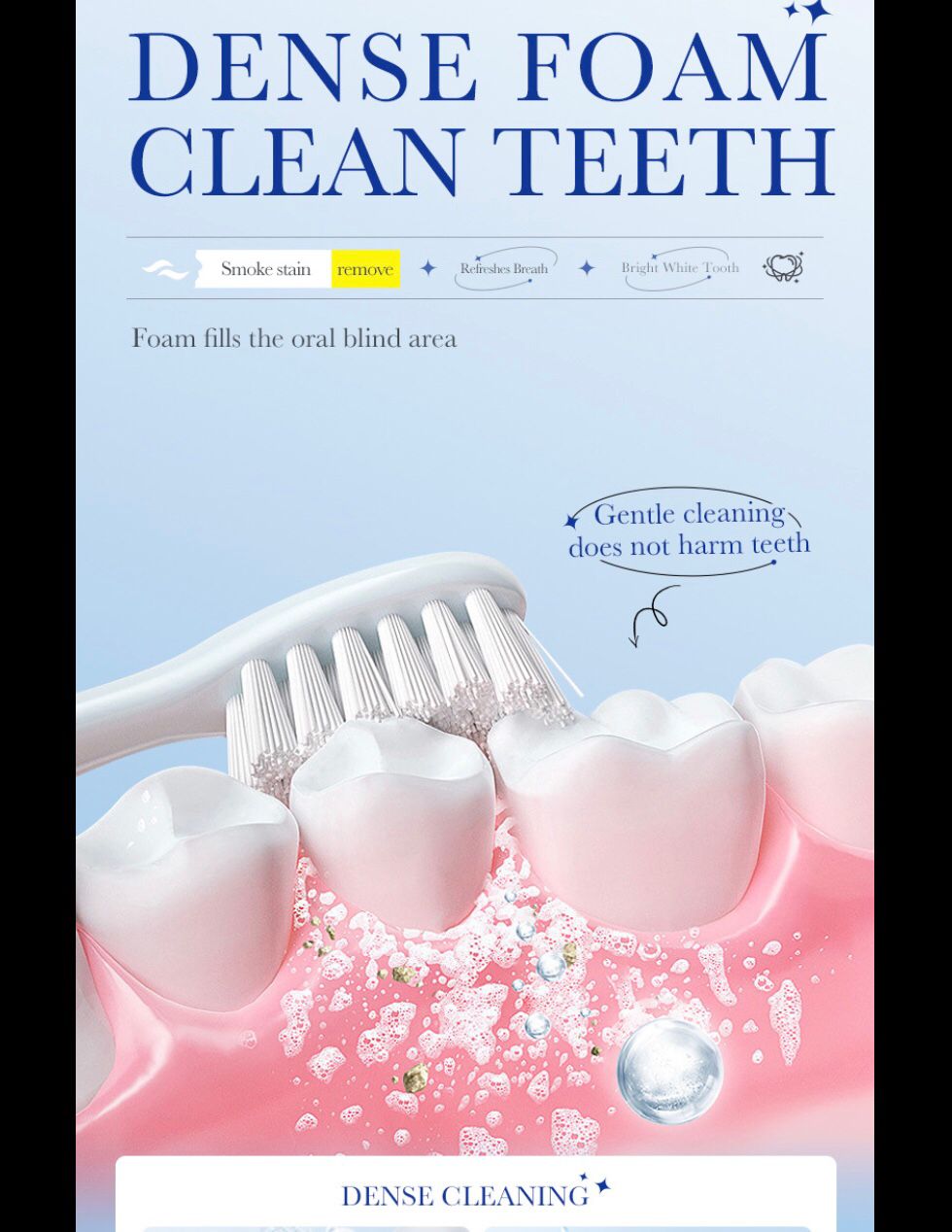 White plus toothpaste - smoke stain, coffee stain, tooth decay and bad breath remover